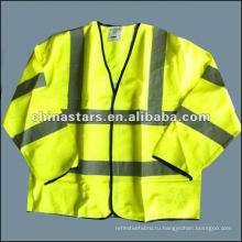 EN471 Класс 3 и ANSI / ISEA 107-2004 Класс 3 с длинным рукавом Светоотражающая куртка